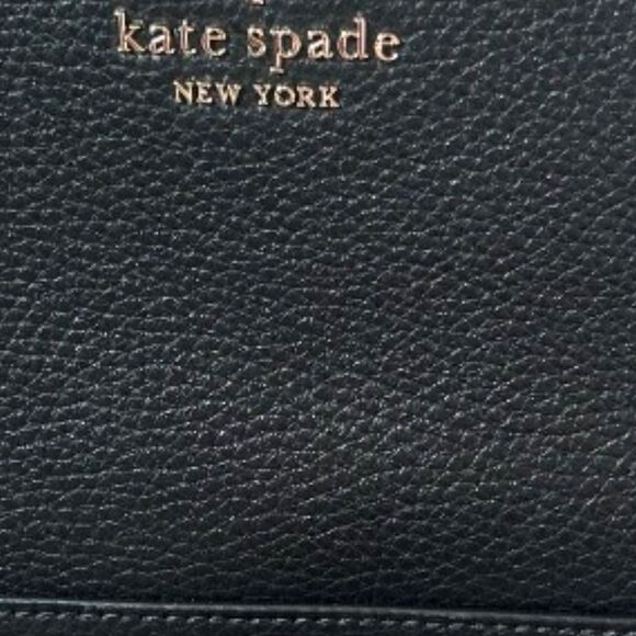 BRAND NEW Kate Spade Black Textured Leather Bag - Picture 2 of 2